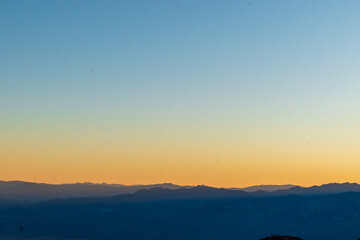 Fototapeta premium Dante's View Sunset at Death Valley National Park, California