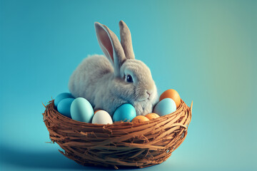 Coniglio Pasqua AI Generated
