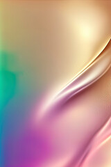 Beauty holographic neon background. AI