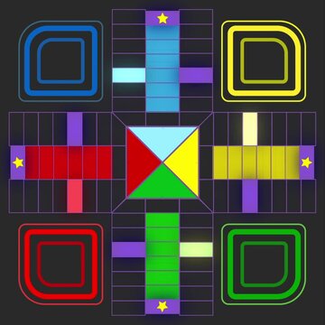 Animaci&oacute;n parchis para pista de baile.