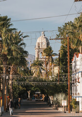 Mission Church in Loreto, Baja California, Mexico
