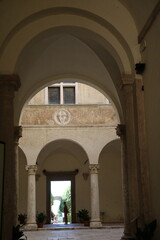 Archway in Pienza, Tuscany Italy