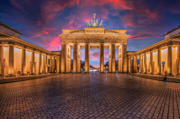 Berlin the most beautiful gate in Germany