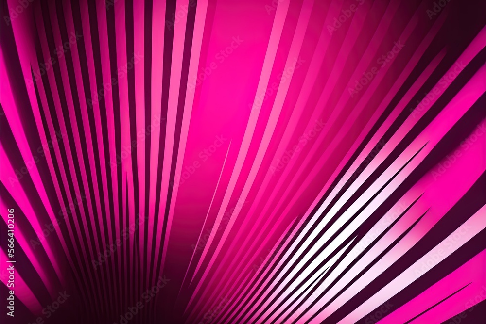 Poster 2023's vivid magenta will be shown on an abstract backdrop with lines. generative ai