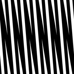 Diagonal lines seamless pattern. Angled stripes ornament. Linear motif. Pinstripes print. Striped background. Tilted line shapes wallpaper. Slanted stripe figures backdrop. Vector art.