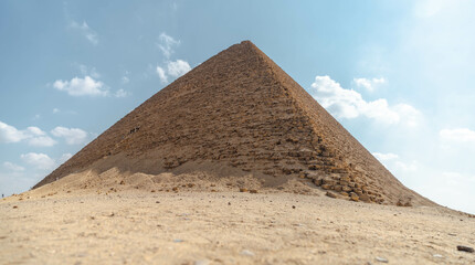 Fototapeta na wymiar Pyramid of Dahshur in Egypt