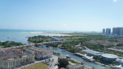 Malacca city aerial view|馬六甲 