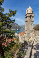 Obraz premium kotor montenegro, adriatic coast, croatia