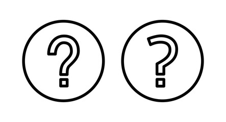 Question icon vector illustration. question mark sign and symbol