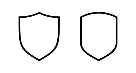 Shield icon vector illustration. Protection icon. Security sign and symbol