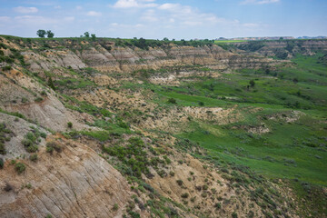 Theodore Roosevelt National Park, North Dakota, is where the Great Plains meet the rugged Badlands.