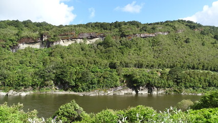 river and mountains