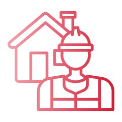 Fototapeta premium house icon