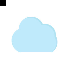 weather cloudy icon vector
