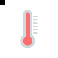 thermometer temperature flat style