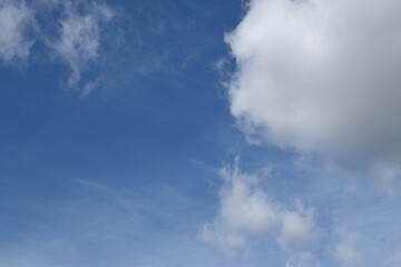 blue sky heaven clouds air aerial wallpaper texture background