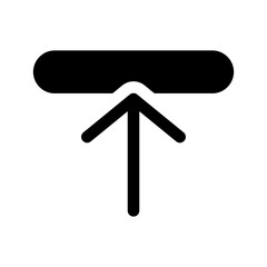 Upload Icon Vector Symbol Design Illustration