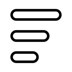 Fototapeta premium Sorting Icon Vector Symbol Design Illustration