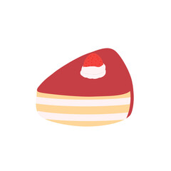 cake with strawberry