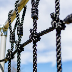 A climbing frame on a sunny day - Jungle Gym 