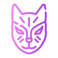 cat gradient icon