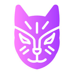 cat gradient icon