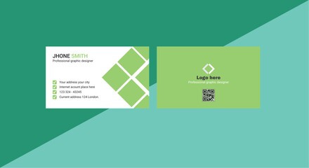 Luxurious business card design.