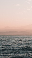 Fototapeta premium sunset over the sea