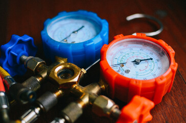 ac Gauge close up