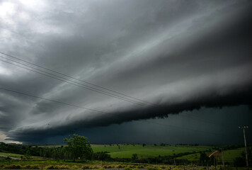 Storm clouds, thunderstorms and weather changes, dark clouds