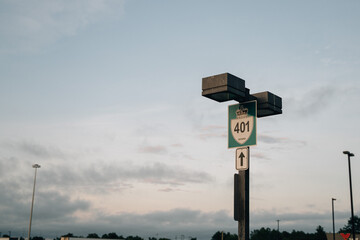 railroad crossing sign