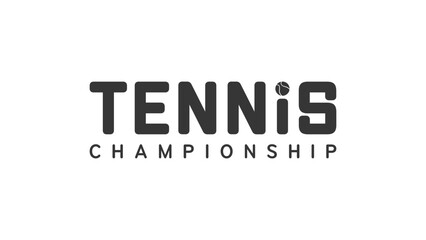 Tennis logo symbols,illustrations for use for Tennis Championship and Tennis Logo events , Illustration Vector  EPS 10