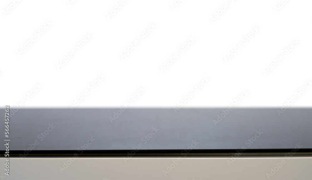 Poster industrial table for product display