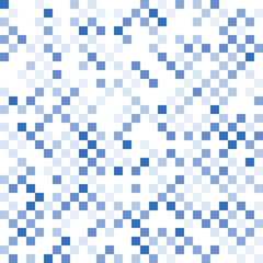 blue mosaic background colorful random square