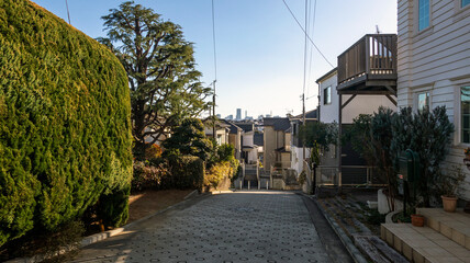 普通の街の住宅街