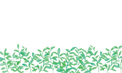 水彩画。水彩タッチの緑の植物ベクターフレーム。エレガントな水彩植物装飾フレーム。
Watercolor painting. Green plant vector frame with watercolor touch. Elegant watercolor plant decoration frame.