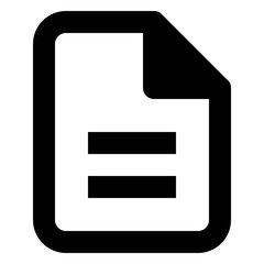 File glyph icon