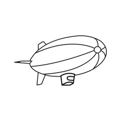 hot air balloon icon