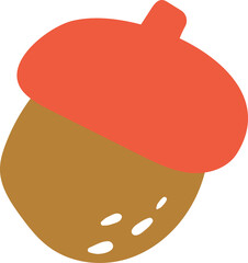 Acorn doodle © TWINS DESIGN STUDIO