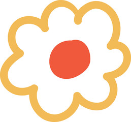 Abstract organic shape doodle