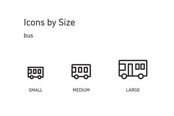 バス　アイコン