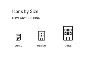 会社　ビル　施設　建物　アイコン