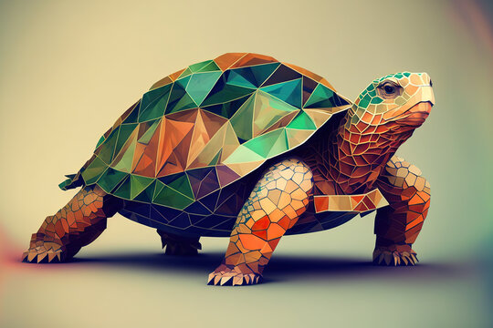 Turtle, Polygonal graphics, Generative AI
