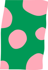 Abstract organic shape doodle