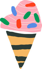 Ice cream doodle