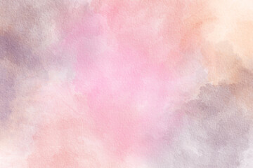 Watercolor Background With Pastel Color, which gives the impression of soft, elegant, beautiful, and attractive
