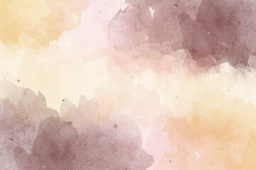 Fototapeta premium Watercolor Background With Pastel Color, which gives the impression of soft, elegant, beautiful, and attractive