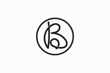 letter B creative logo design