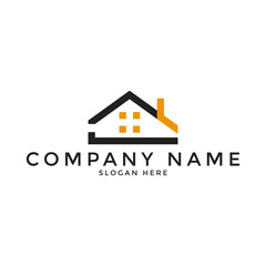 Creative Real Estate Logo Design. House Logo Design. Real Estate Vector Icon