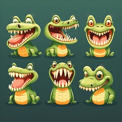 Alligator Collection Of Emotions